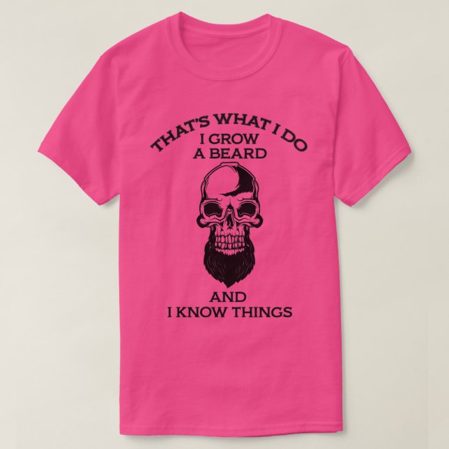 Funny Barber Camisetas para los hombres barba de j (Diseño del anverso)