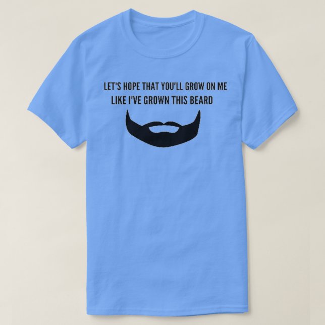Funny Beard Camisetas Appartal (Diseño del anverso)