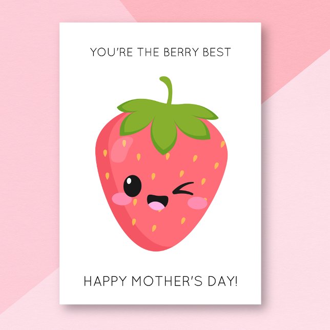 Funny Berry Mejor Tarjeta del Día de la Madre (Subido por el creador)