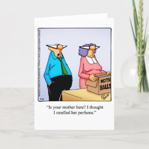 Funny Blank Marriage Tarjeta de saludo de humor