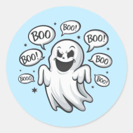 Funny Boo Ghost Pegatina Set