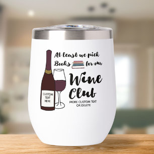 Funny Book Group Really Wine Club Personalizado