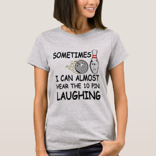 Funny Bowling Camisetas Ten Pin Bowlers Tshirt