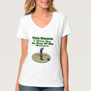 Funny Bown de césped en tu juego, Damas Camiseta