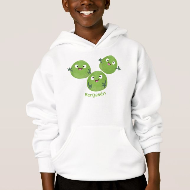 Funny Brussels brota personalizado de verduras (Anverso)