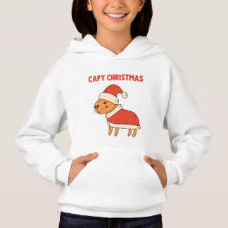 Funny Capybara Santa Capy Navidades