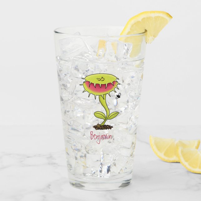 Funny carnívoro Venus trampa de mosca personalizad (Reverso (hielo))