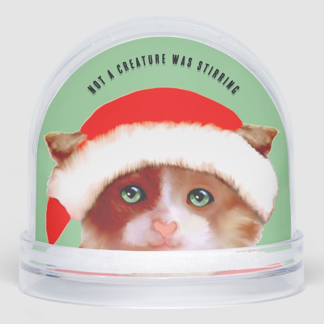 Funny Christmas Cat (Anverso)