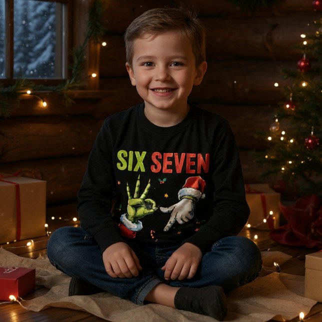 Funny Christmas Six Seven 6 7 Meme Xmas Kids (Subido por el creador)