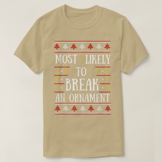 Funny Christmas Ugly Sweater Design  (Diseño del anverso)