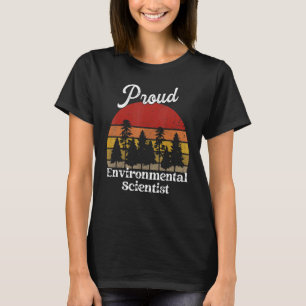 Funny Científicos Ambientales Camisetas Job Title 