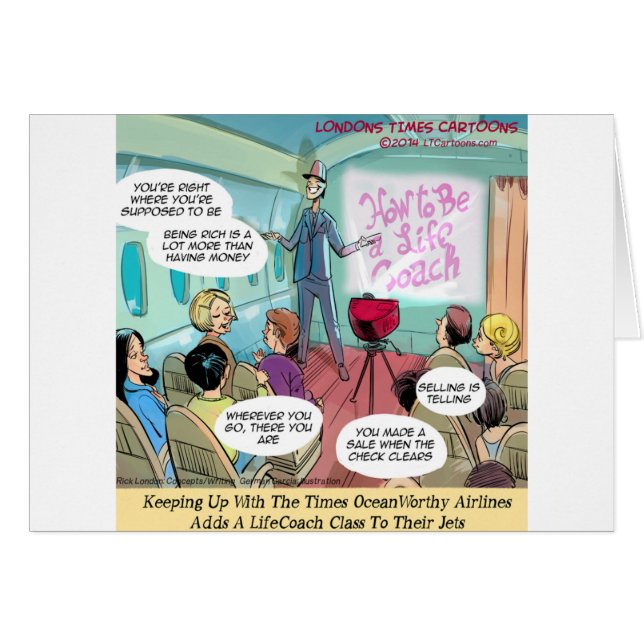 Funny clase Airline LifeCoach (Anverso (Horizontal))