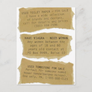 Funny Clasifica 8 Pk. Postales