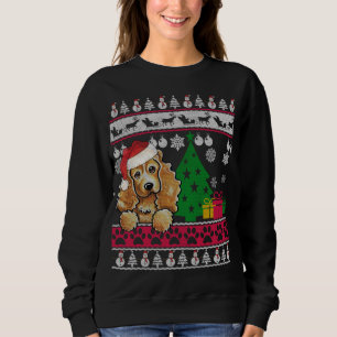 Funny Cocker Navidades españoles Ugly Sweater Dog