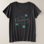 Funny Cold Weather Blues<br><div class="desc">Si el tiempo frío te da un funda de los azules, este es el lugar perfecto para ti. Esparcidos copos de nieve rodean el extravagante texto que anuncia que "¡Es un frío terrible!"</div>