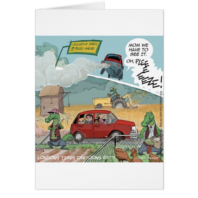 Funny Crocodile Farm (Frente)