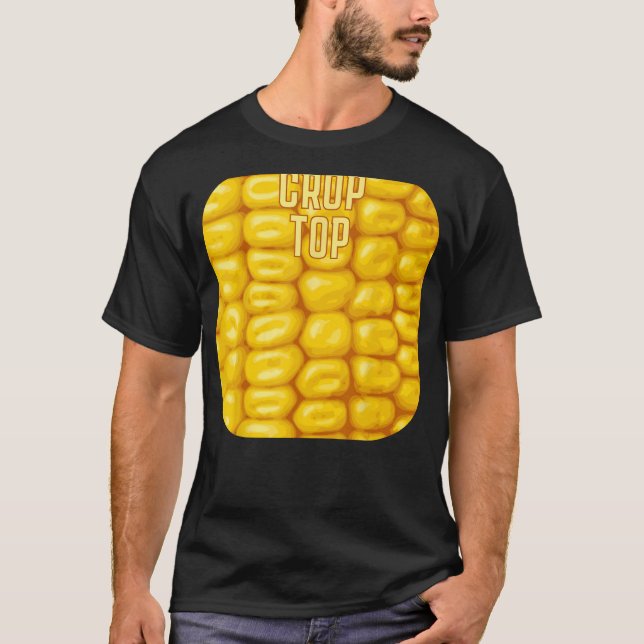 FUNNY Crop Top Country State County FAIR Pun CORN (Anverso)