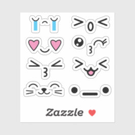 Funny Cute Kawaii Anime enfrenta a Pegatinas