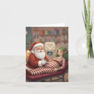 ¡Funny/Cute Navidades Tarjeta Tecnólogo De Ultraso