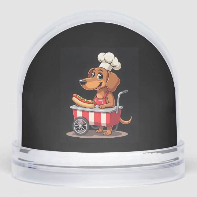 Funny Dachshund Dog Hotdog Sandwich Weenie Sausage (Anverso)