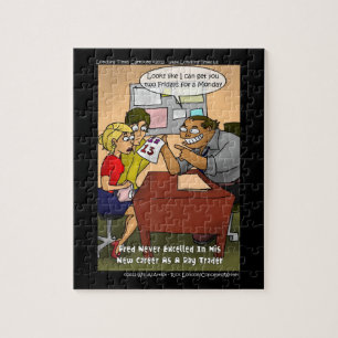 Funny Day Trader Jigsaw Puzzle de Rick London