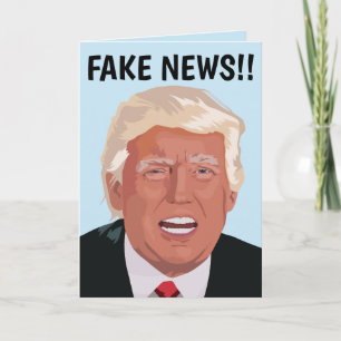 FUNNY DONALD TRUMP TARJETAS DE CUMPLEAÑOS