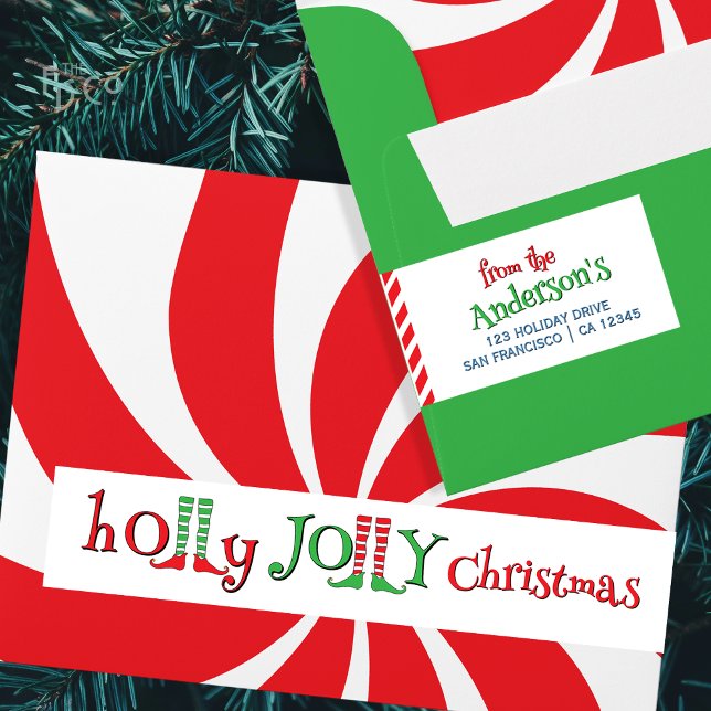 Funny Elf Legs Holly Jolly Navidades (Subido por el creador)