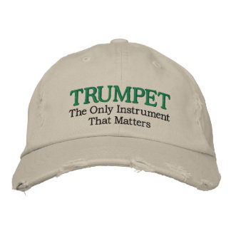 Funny Embroided Trumpet Music Gorra