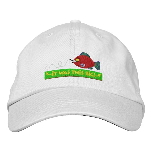 Funny Embroidered Fishing Gorra (Anverso)