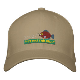 Funny Embroidered Fishing Gorra