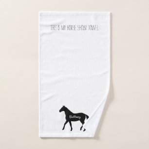 Funny Equestrian Black Horse Name Show
