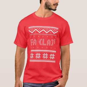 Funny Fa La 8 Navidades Math Teacher Ugly Sweater