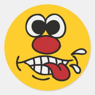 Funny Face personalizados pegatinas