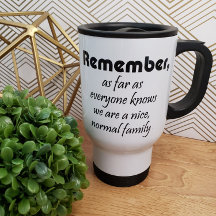 Funny familia cita tonterías regalos de tazas