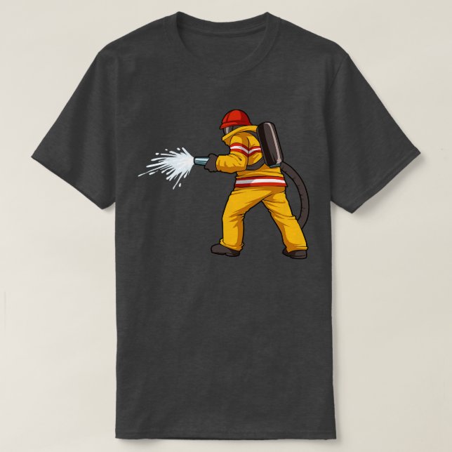 Funny Firefighter TShirt Regalos de camisetas (Diseño del anverso)