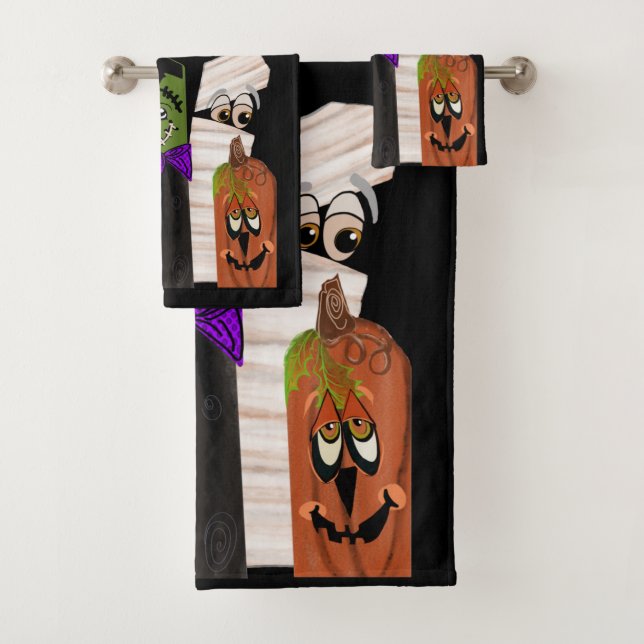 Funny Frankenstein Ghost Pumpkin Invisible Man (In situ)