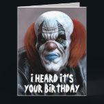 FUNNY FUNNY BIRTHDAY HUG Tarjeta de saludo<br><div class="desc">TARJETA SOBREVERSIZADA DEL CUMPLEAÑOS DE TEMOR. (TAMBIÉN DISPONIBLE EN TAMAÑOS MÁS PEQUEÑOS) MENSAJE DIVERTIDO DENTRO.</div>