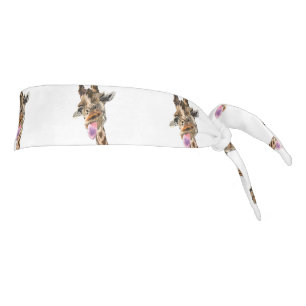 Funny Giraffe Tie Headband