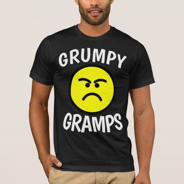 FUNNY GRANDPA Camisetas GRUMPY GRAMPS (Anverso)