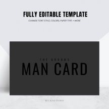 Funny Groomsman Propuesta de hombre tarjeta negra