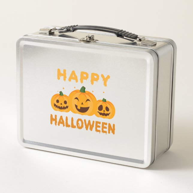 Funny Halloween Happy Halloween Pumpkins (Anverso)