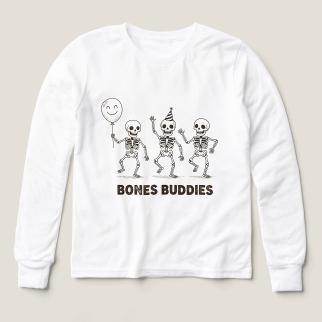 Funny Halloween Skeletons (Diseño frontal)
