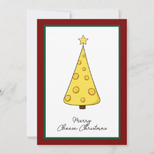 Funny Humor Personalizado Cheese Feliz Navidad