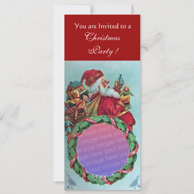 FUNNY, HUMORÍSTICA plantilla de fotos de SANTA CLA (Anverso)