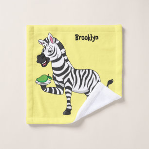Funny ilustracion de personalizado de cebra