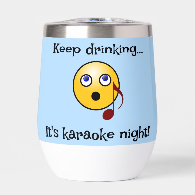 Funny Karaoke Beber Botella (Frente)