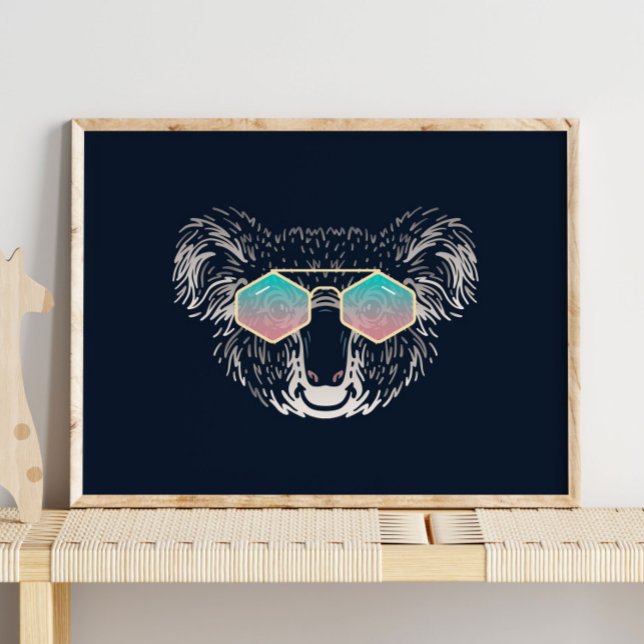 Funny Koala | Impresión de pared de gafas de sol (Subido por el creador)