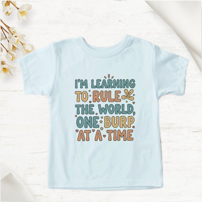 Funny Light Blue T-Shirt for Kids – Soft Cotton (Subido por el creador)