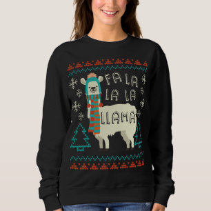 Funny Llama Navidades Sweater Style Alpaca Lover G