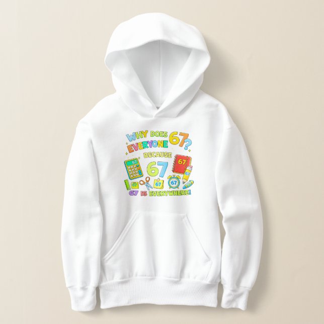 Funny Maths Joke Hoodie for Kids School (Distribución )